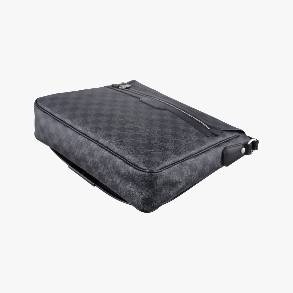Pre-owned Louis Vuitton DANIEL MM Noir Damier GRAPHITE N58029 shoulderbag | stylenewstar