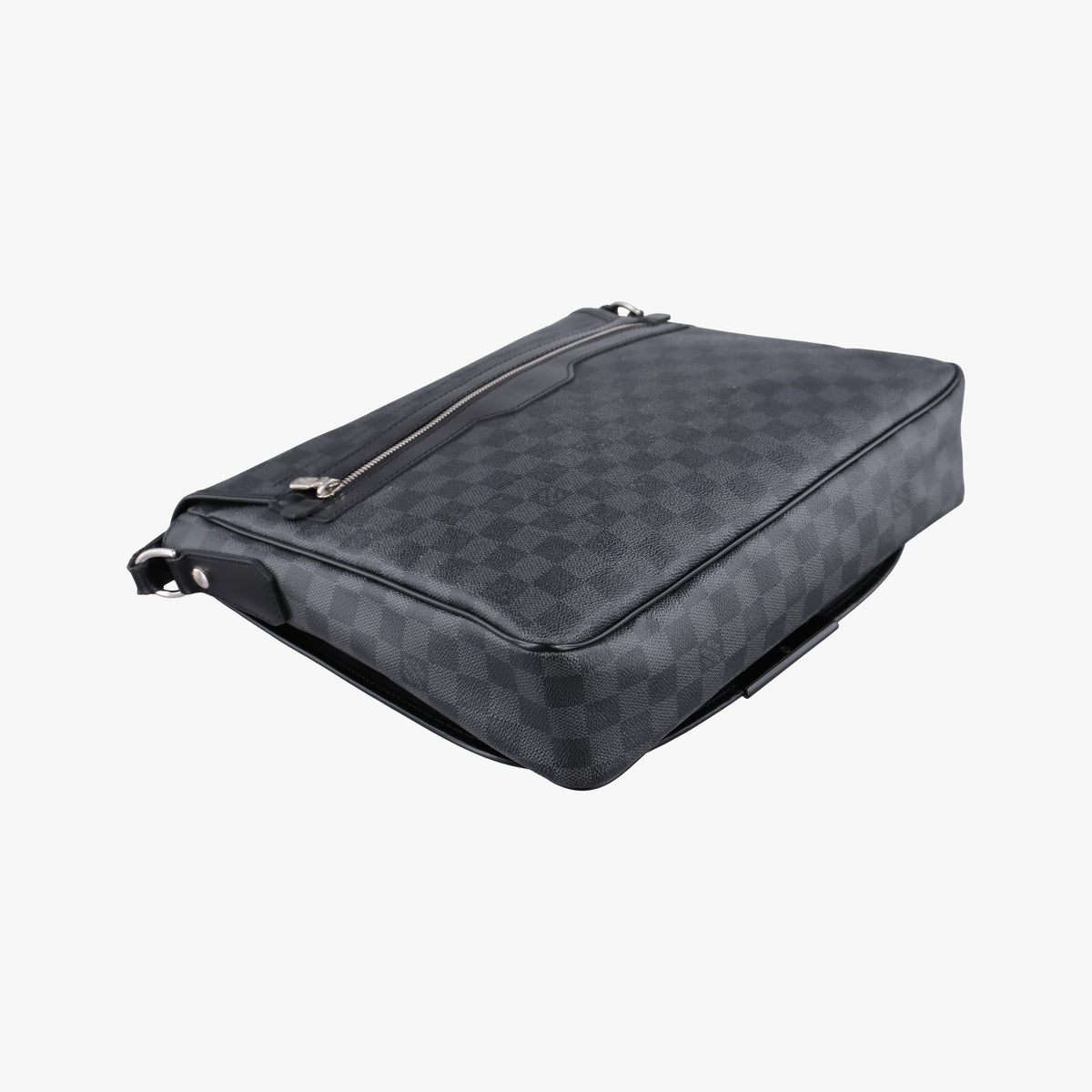 Pre-owned Louis Vuitton DANIEL MM Noir Damier GRAPHITE N58029 shoulderbag | stylenewstar