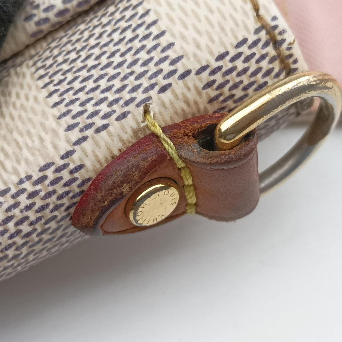 Pre-owned Louis Vuitton CROISETTE Azur Damier Canvas N41581 shoulderbag | stylenewstar