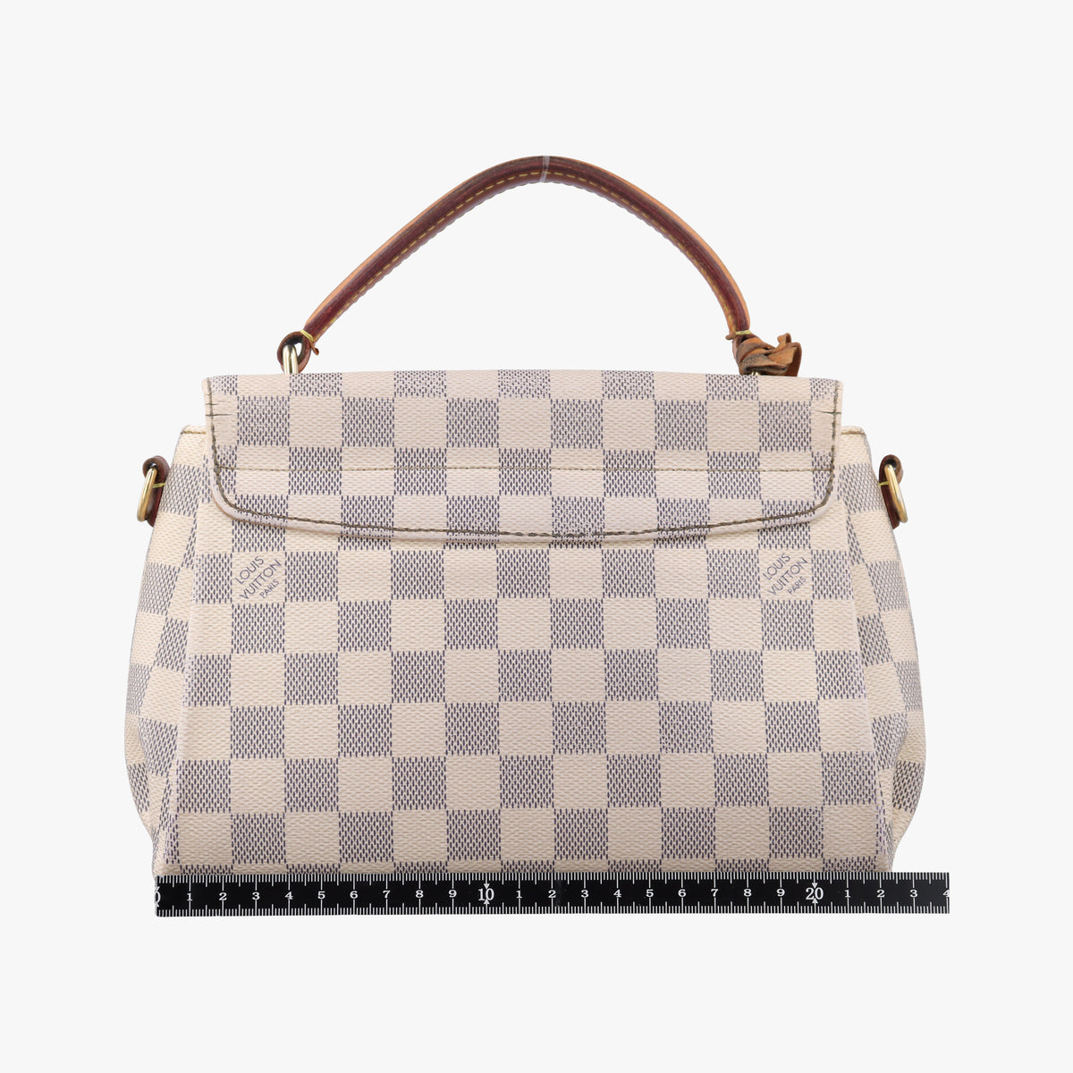 Pre-owned Louis Vuitton CROISETTE Azur Damier Canvas N41581 shoulderbag | stylenewstar