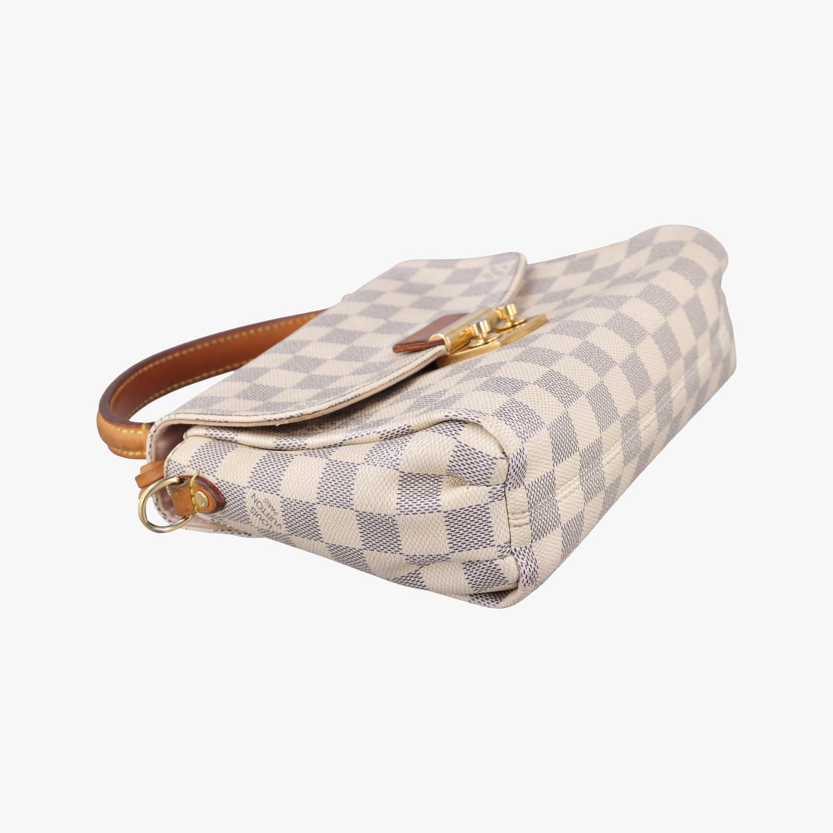 Pre-owned Louis Vuitton CROISETTE Azur Damier Canvas N41581 shoulderbag | stylenewstar