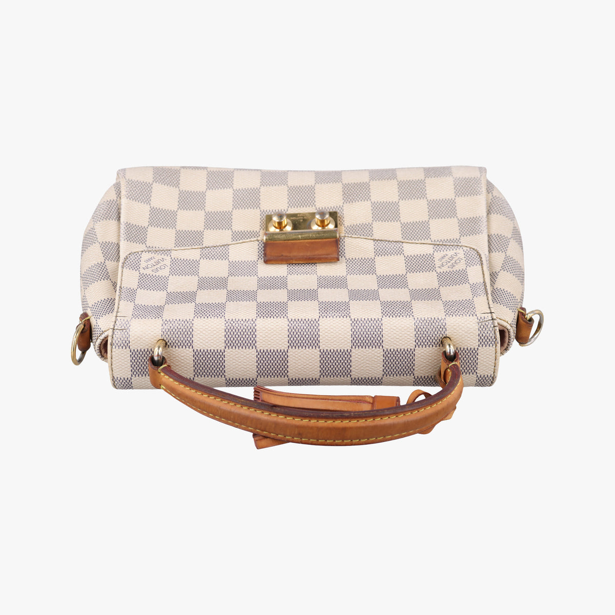Pre-owned Louis Vuitton CROISETTE Azur Damier Canvas N41581 shoulderbag | stylenewstar