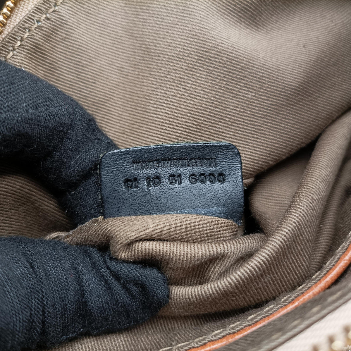 Pre-owned Chloe Harley Beige×Brown Canvas× leather  handbag | stylenewstar