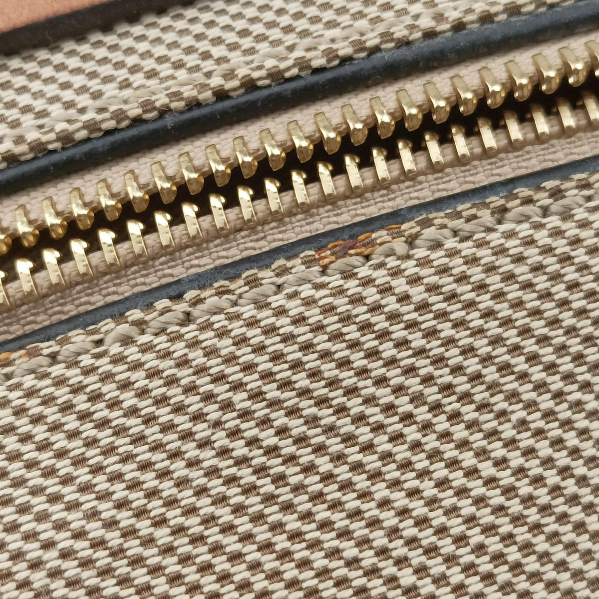 Pre-owned Chloe Harley Beige×Brown Canvas× leather  handbag | stylenewstar