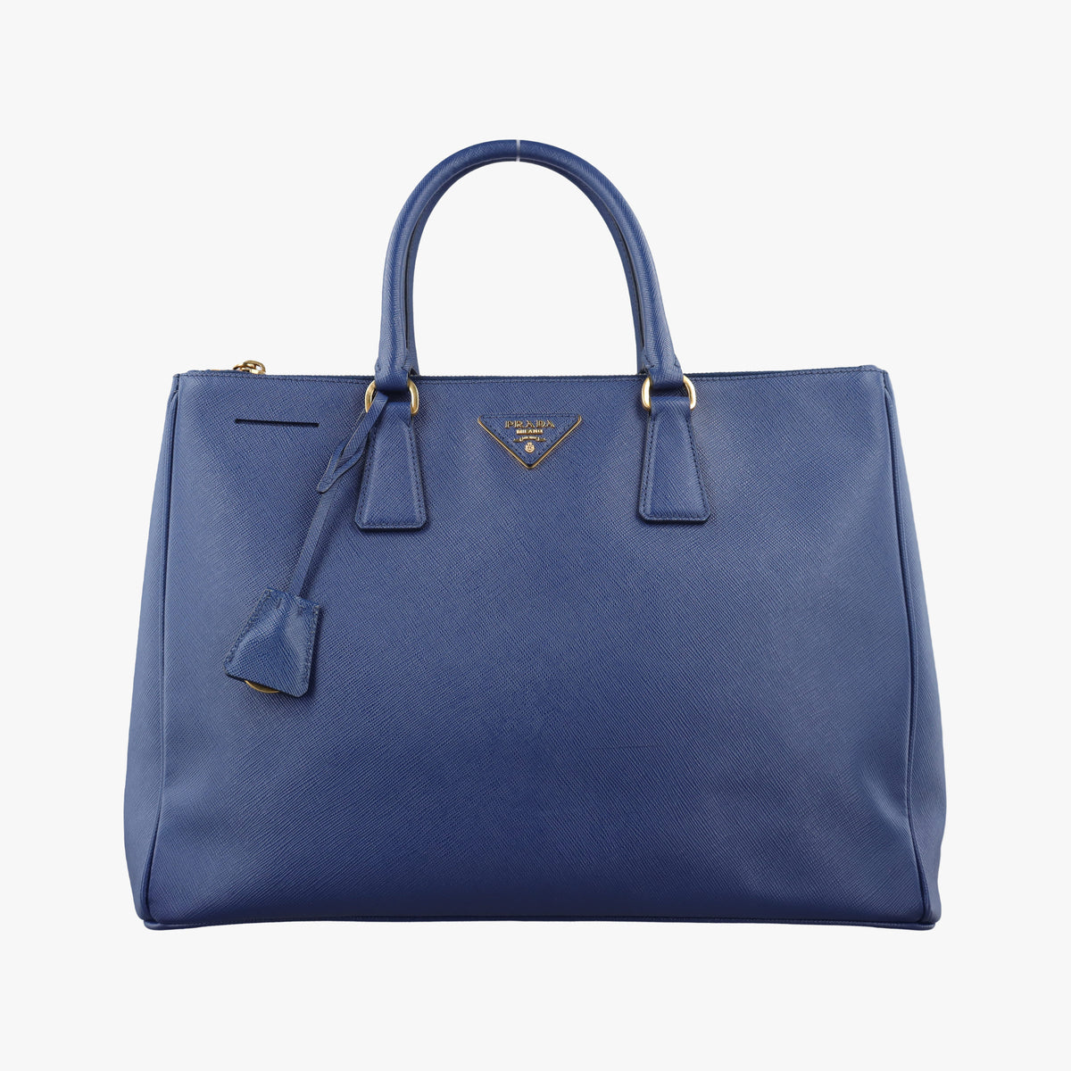 Secondhand Prada Galleria Navy SAFFIANO Leather BN2274 handbag | stylenewstar