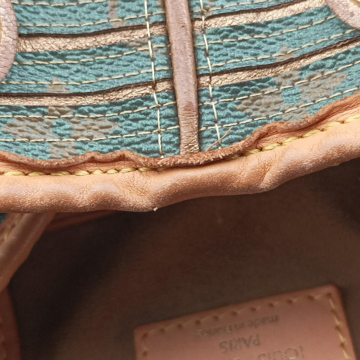 Secondhand Louis Vuitton Neo Khaki×Green Monogram Eden M40356 shoulderbag | stylenewstar