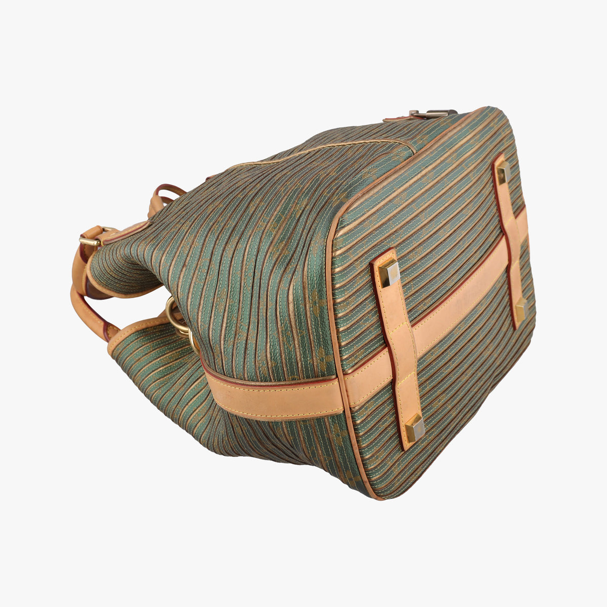 Pre-owned Louis Vuitton Neo Khaki×Green Monogram Eden M40356 shoulderbag | stylenewstar