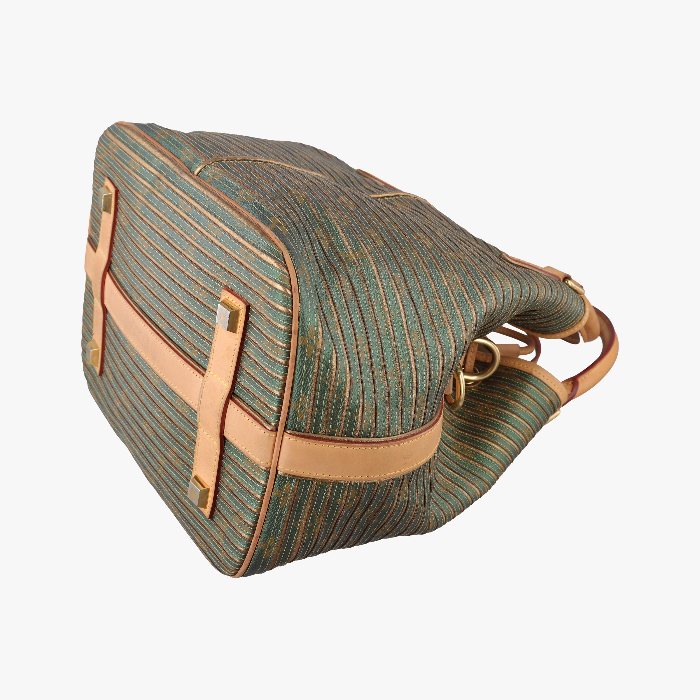 Pre-owned Louis Vuitton Neo Khaki×Green Monogram Eden M40356 shoulderbag | stylenewstar