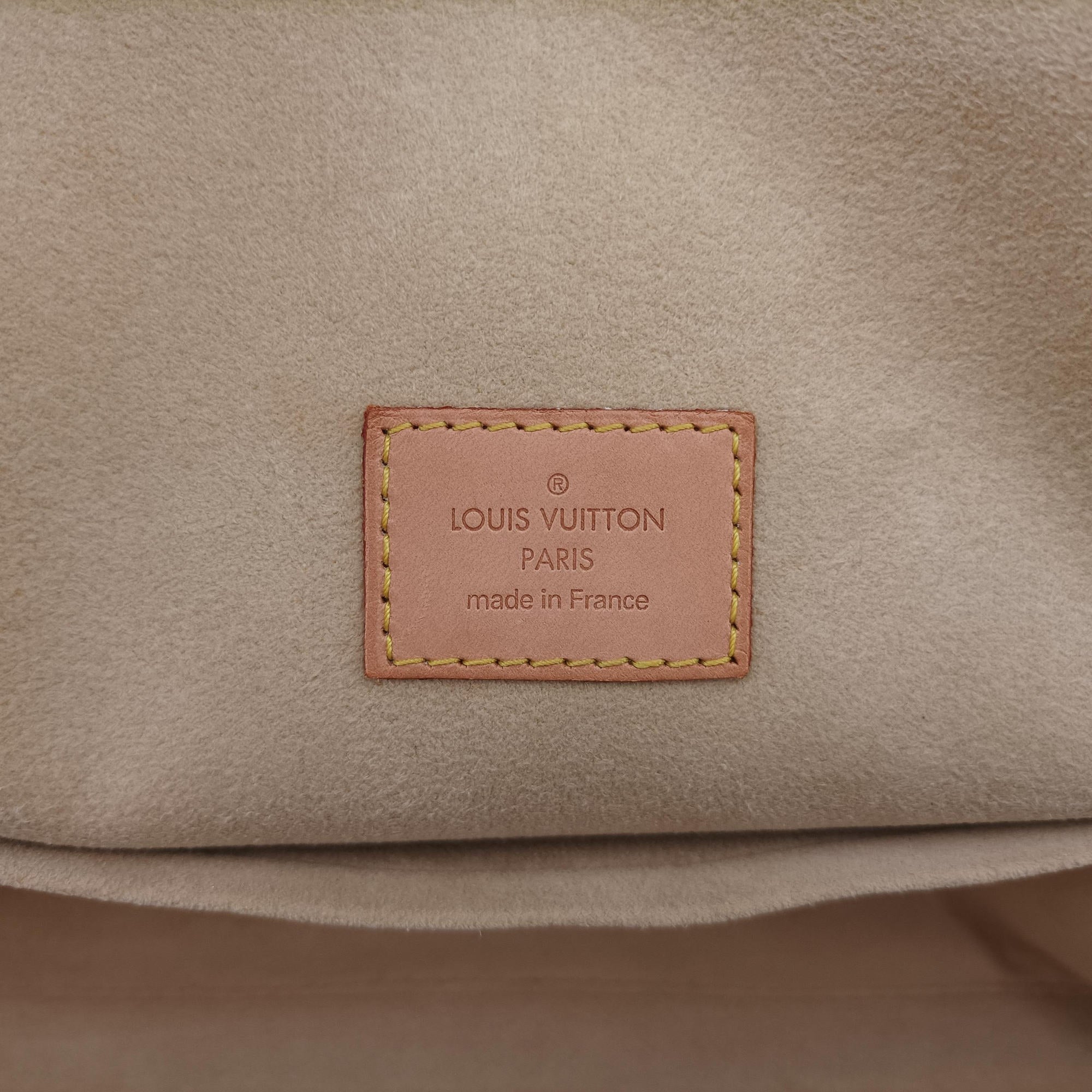 Pre-owned Louis Vuitton MANHATTAN GM Brown Monogram Canvas M40025 handbag | stylenewstar