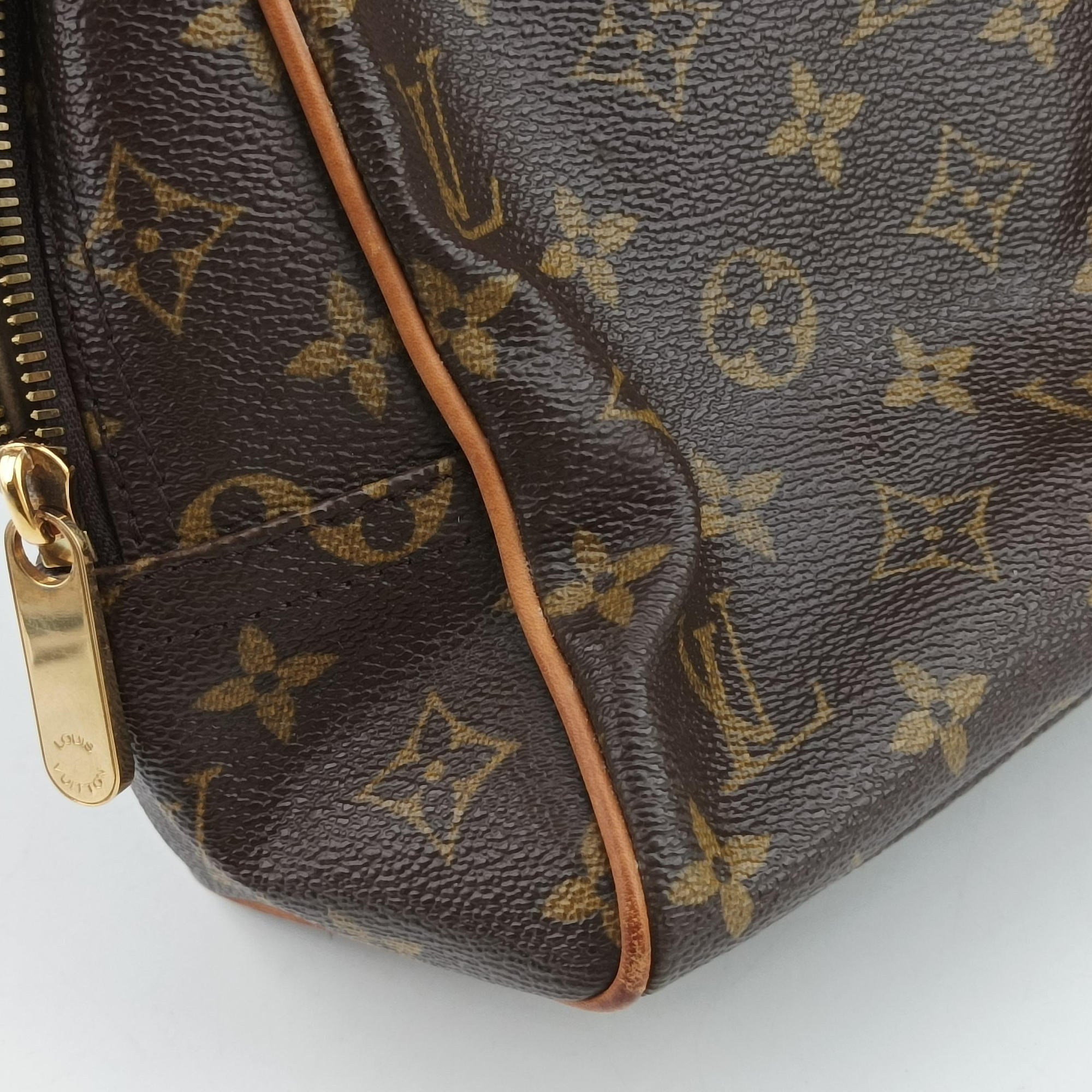 Pre-owned Louis Vuitton MANHATTAN GM Brown Monogram Canvas M40025 handbag | stylenewstar
