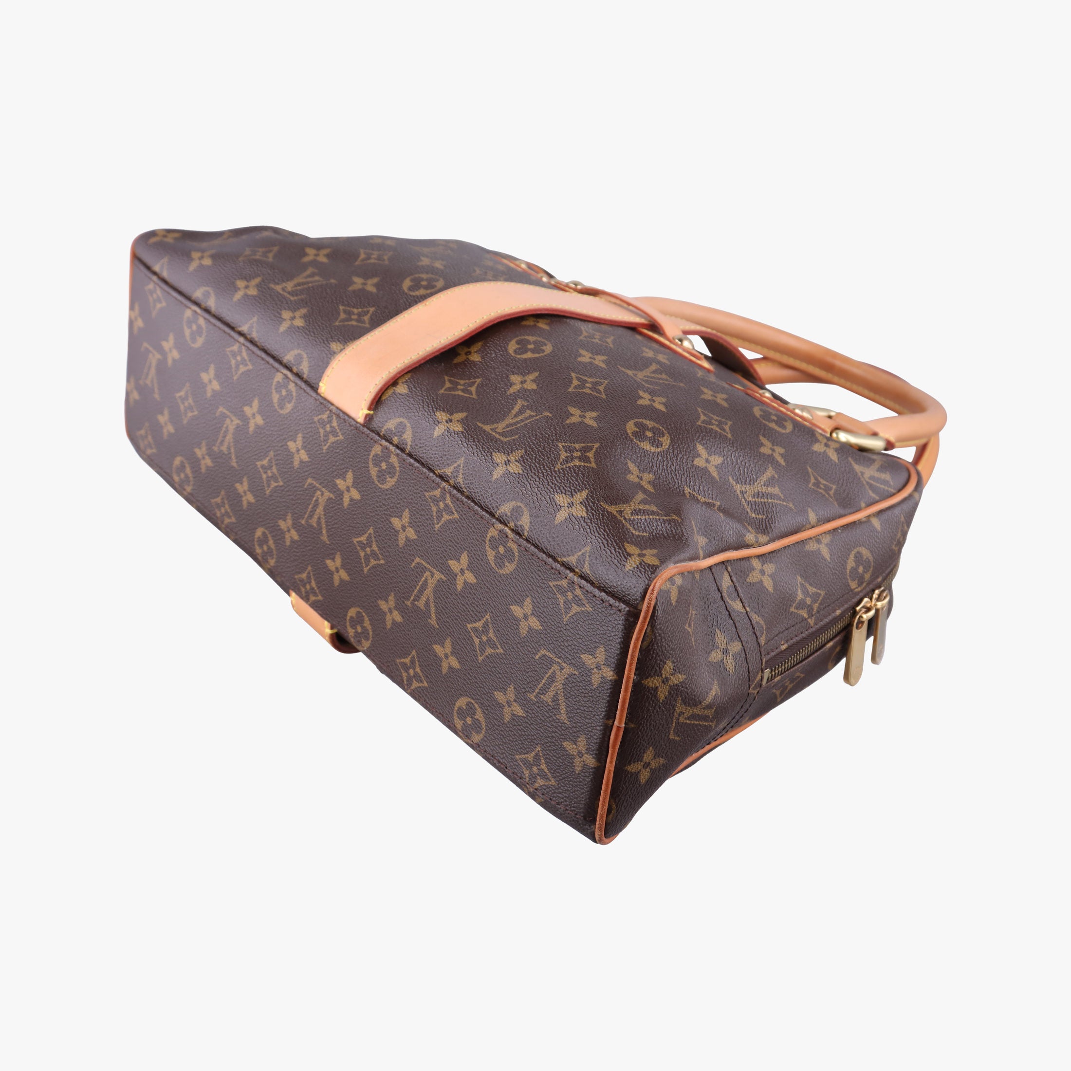 Pre-owned Louis Vuitton MANHATTAN GM Brown Monogram Canvas M40025 handbag | stylenewstar