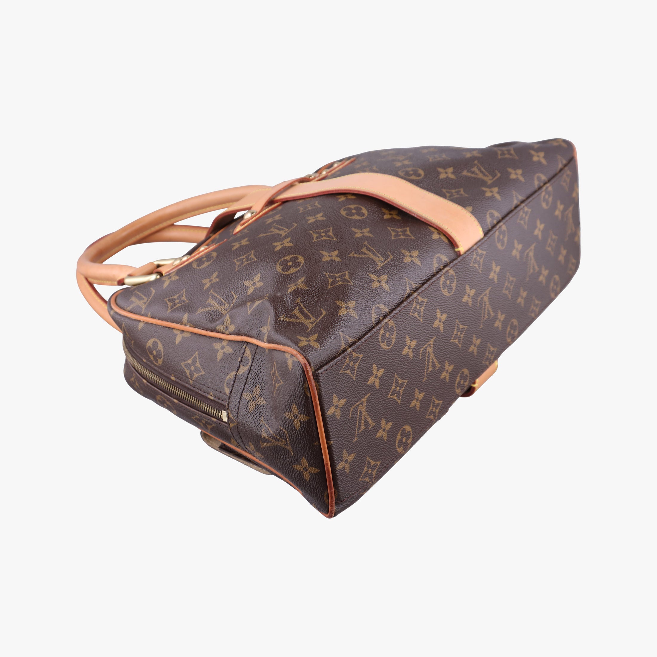 Pre-owned Louis Vuitton MANHATTAN GM Brown Monogram Canvas M40025 handbag | stylenewstar