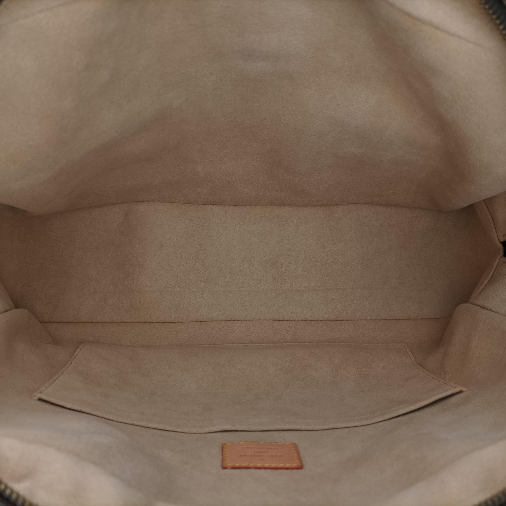 Pre-owned Louis Vuitton MANHATTAN GM Brown Monogram Canvas M40025 handbag | stylenewstar