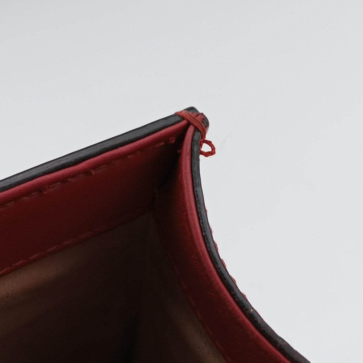 Pre-owned Gucci Sylvie Red Leather 470270 backpack/rucksack | stylenewstar
