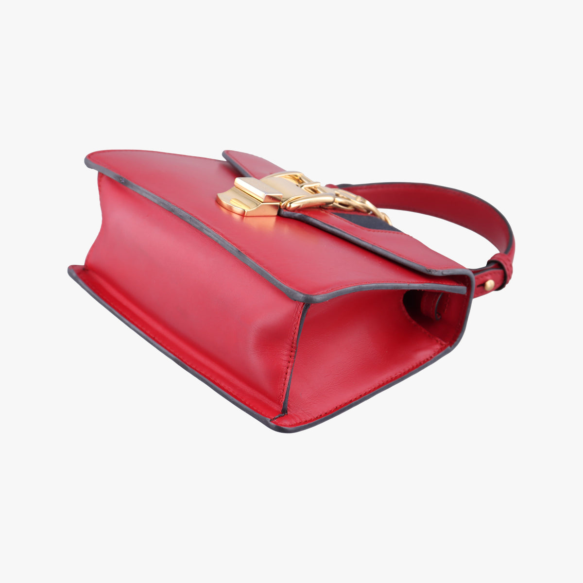 Pre-owned Gucci Sylvie Red Leather 470270 backpack/rucksack | stylenewstar