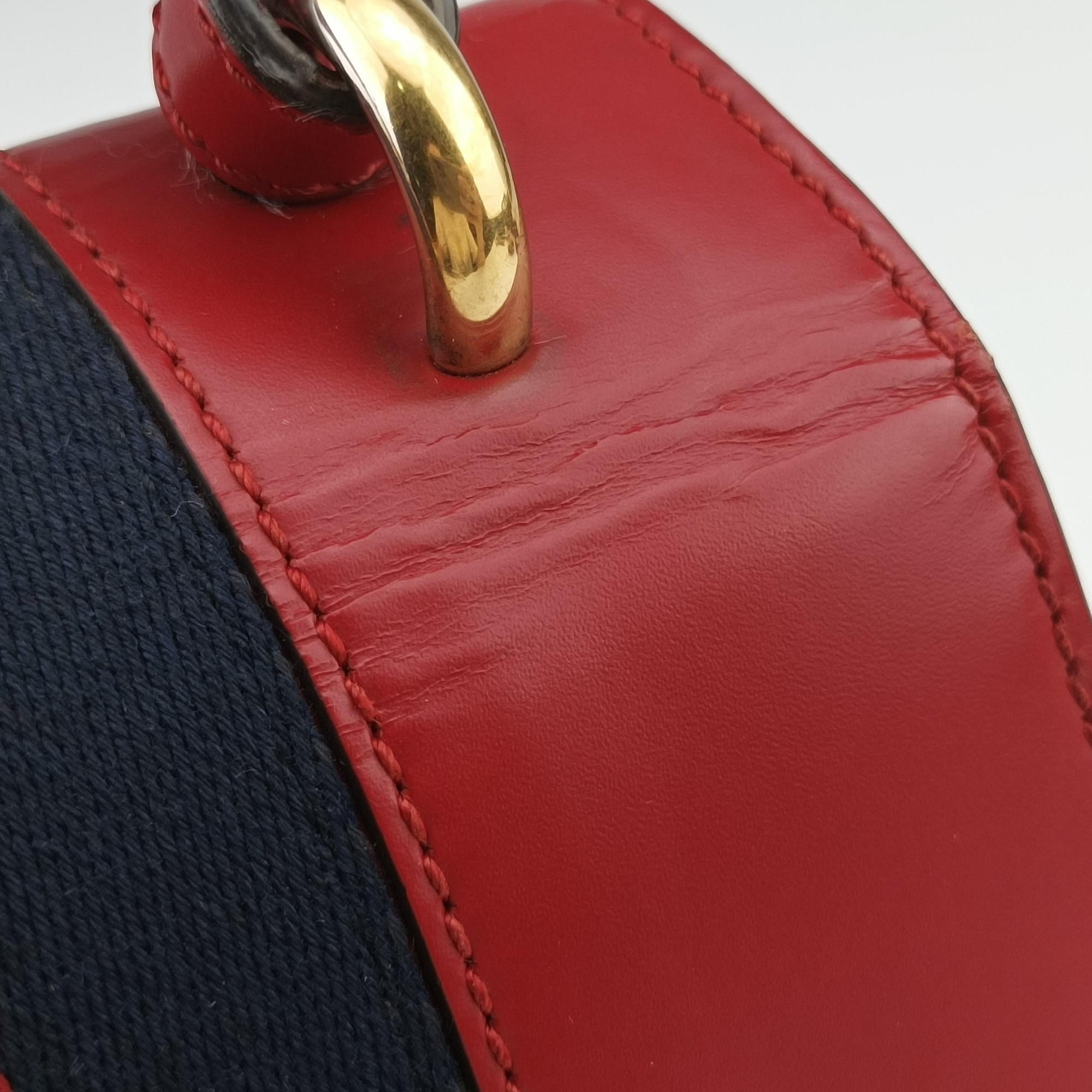 Pre-owned Gucci Sylvie Red Leather 470270 shoulderbag | stylenewstar