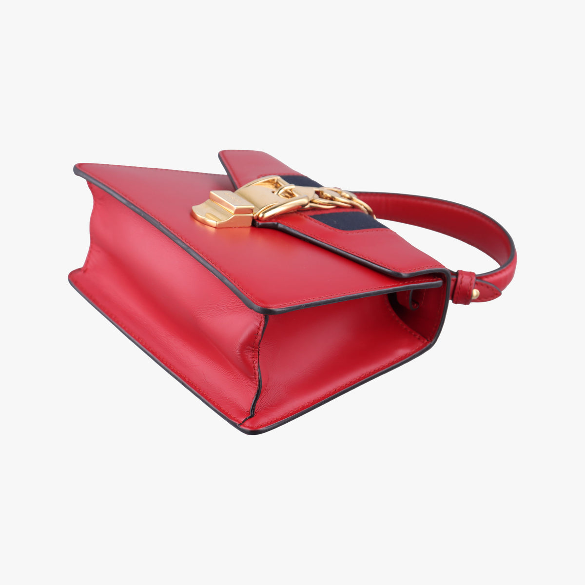 Pre-owned Gucci Sylvie Red Leather 470270 shoulderbag | stylenewstar