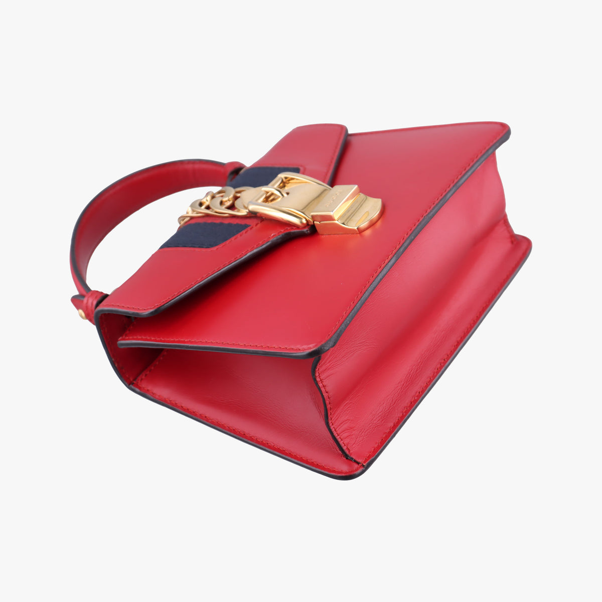 Pre-owned Gucci Sylvie Red Leather 470270 shoulderbag | stylenewstar