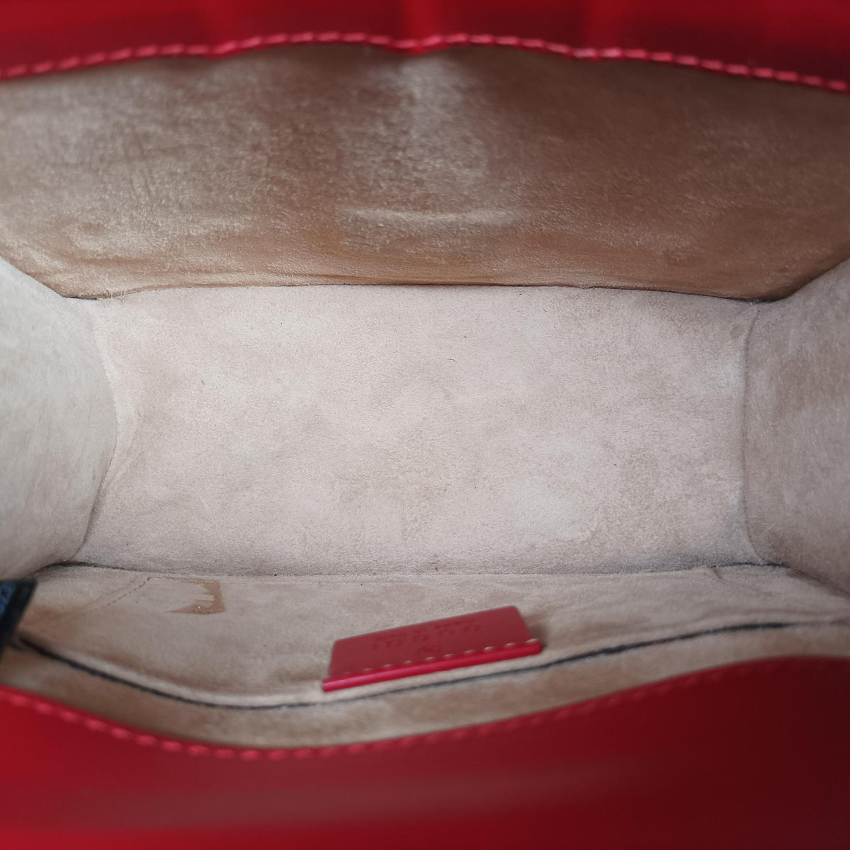 Pre-owned Gucci Sylvie Red Leather 470270 shoulderbag | stylenewstar