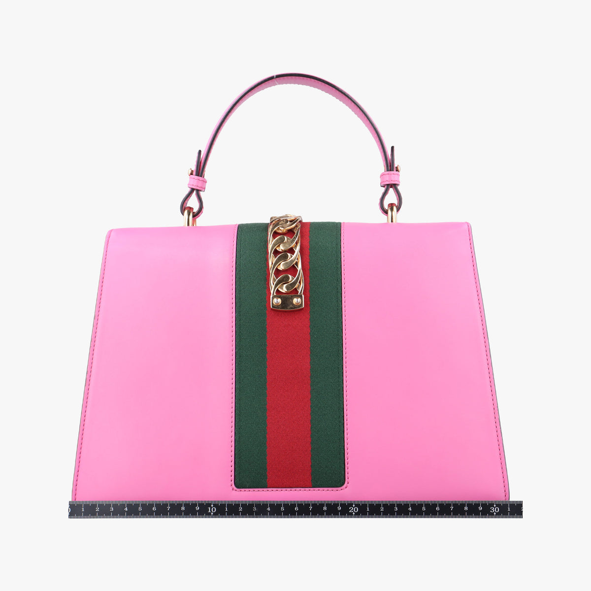 Pre-owned Gucci Sylvie Rose Leather 431665 shoulderbag | stylenewstar