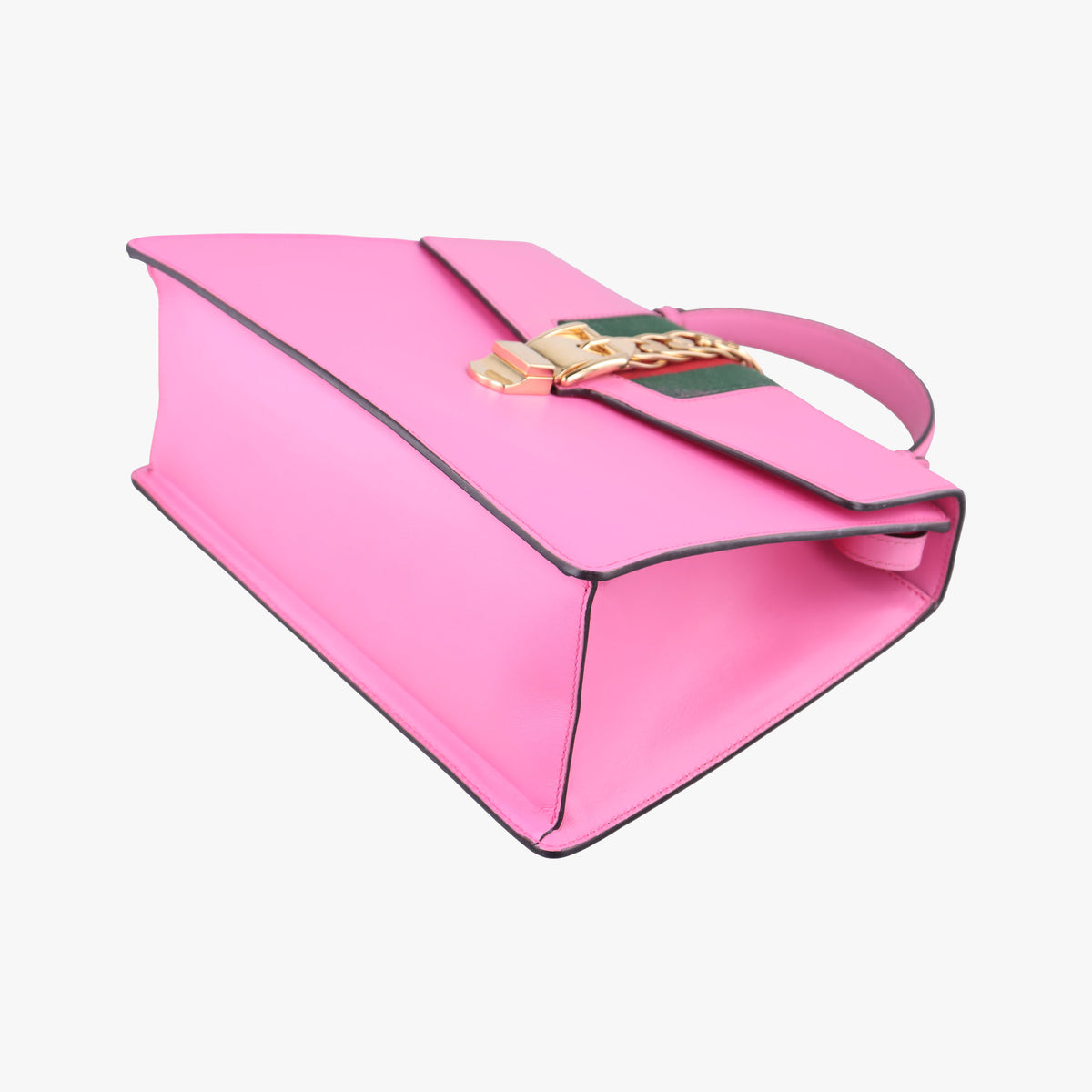 Pre-owned Gucci Sylvie Rose Leather 431665 shoulderbag | stylenewstar