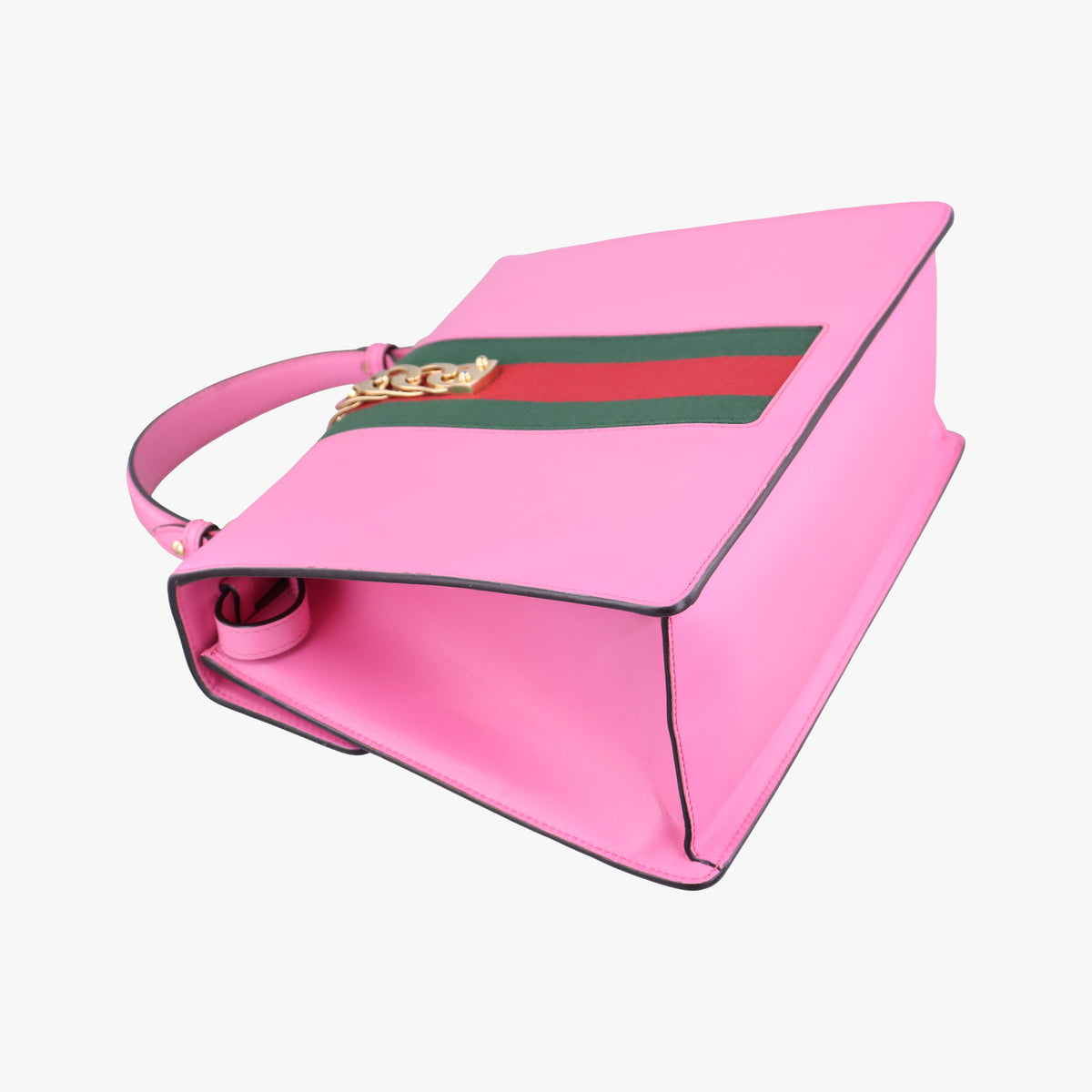 Pre-owned Gucci Sylvie Rose Leather 431665 shoulderbag | stylenewstar
