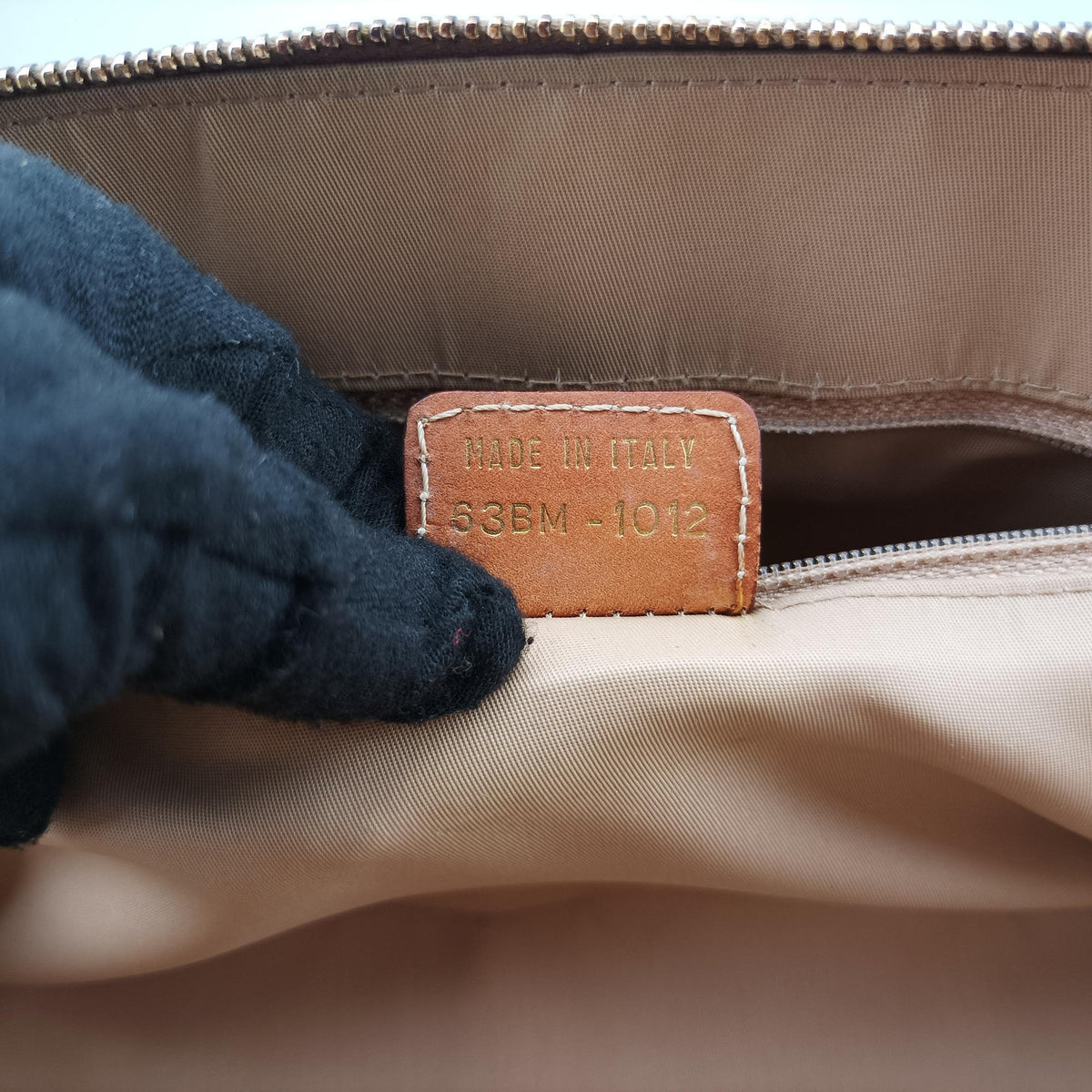 Pre-owned Christian Dior Street Chic Trotter Brown canvas×leather  handbag | stylenewstar