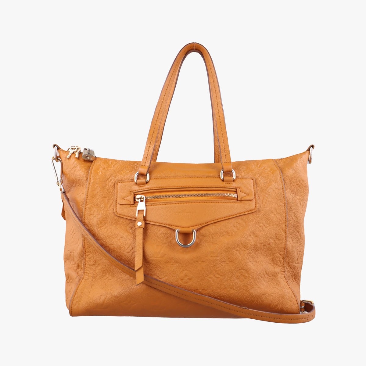 Secondhand Louis Vuitton Lumineuse PM saffron Monogram Empreinte M94324 shoulderbag | stylenewstar