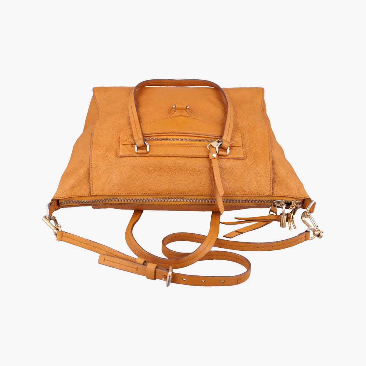 Secondhand Louis Vuitton Lumineuse PM saffron Monogram Empreinte M94324 shoulderbag | stylenewstar