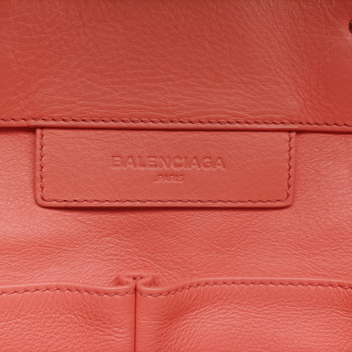 Pre-owned Balenciaga Paper Pink x Black Leather  handbag | stylenewstar