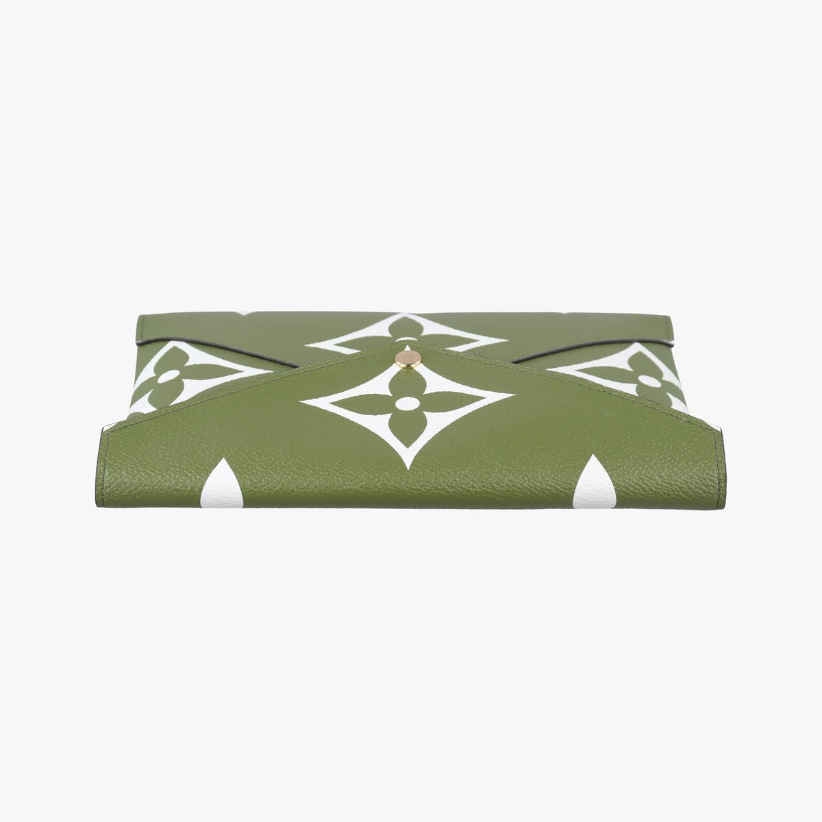 Pre-owned Louis Vuitton Pochette Kirigami Green×Multicolor Monogram Giant M67600 clutchbag | stylenewstar