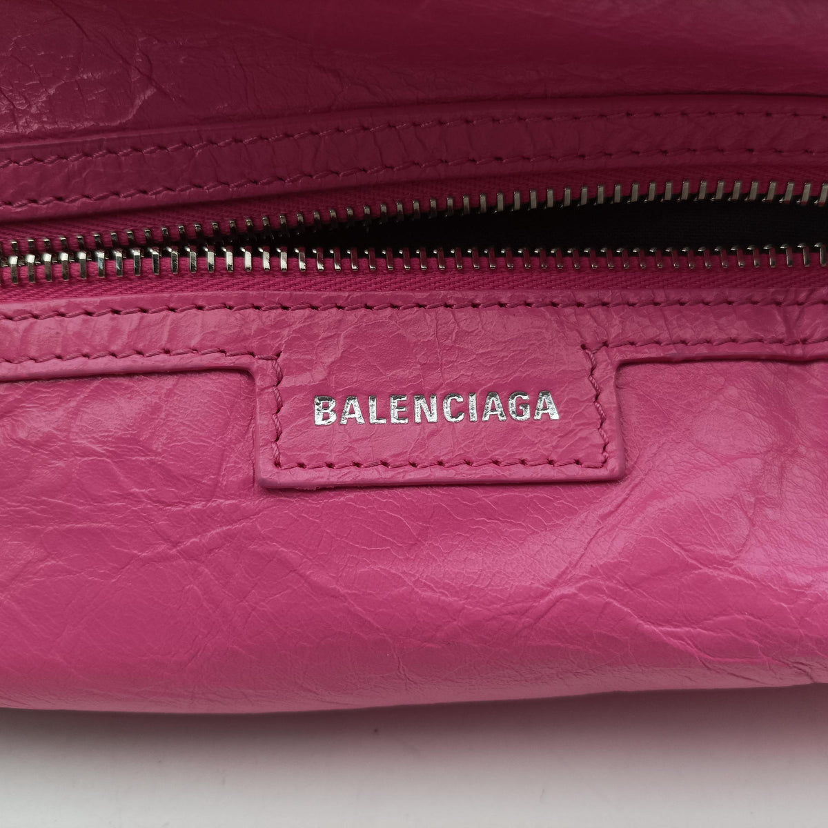 Secondhand Balenciaga Superbusy XS Sling Bag Pink leather 762516 shoulderbag | stylenewstar