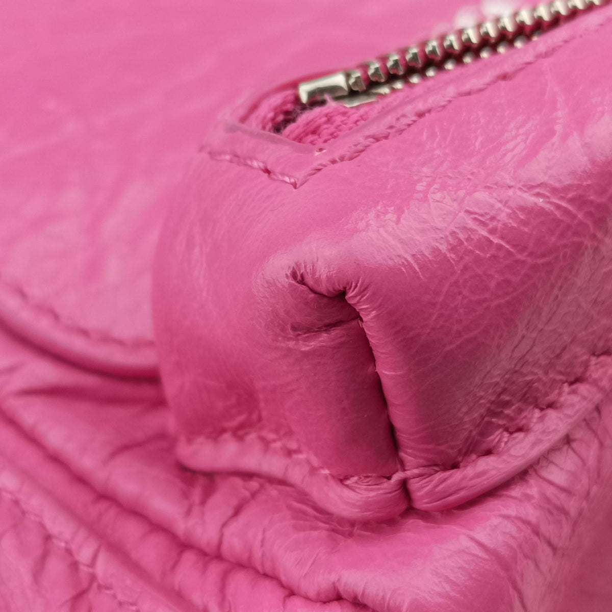 Secondhand Balenciaga Superbusy XS Sling Bag Pink leather 762516 shoulderbag | stylenewstar