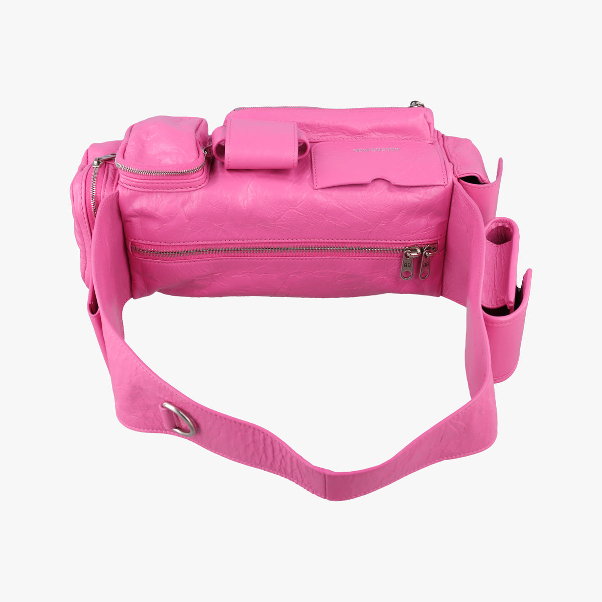 Secondhand Balenciaga Superbusy XS Sling Bag Pink leather 762516 shoulderbag | stylenewstar