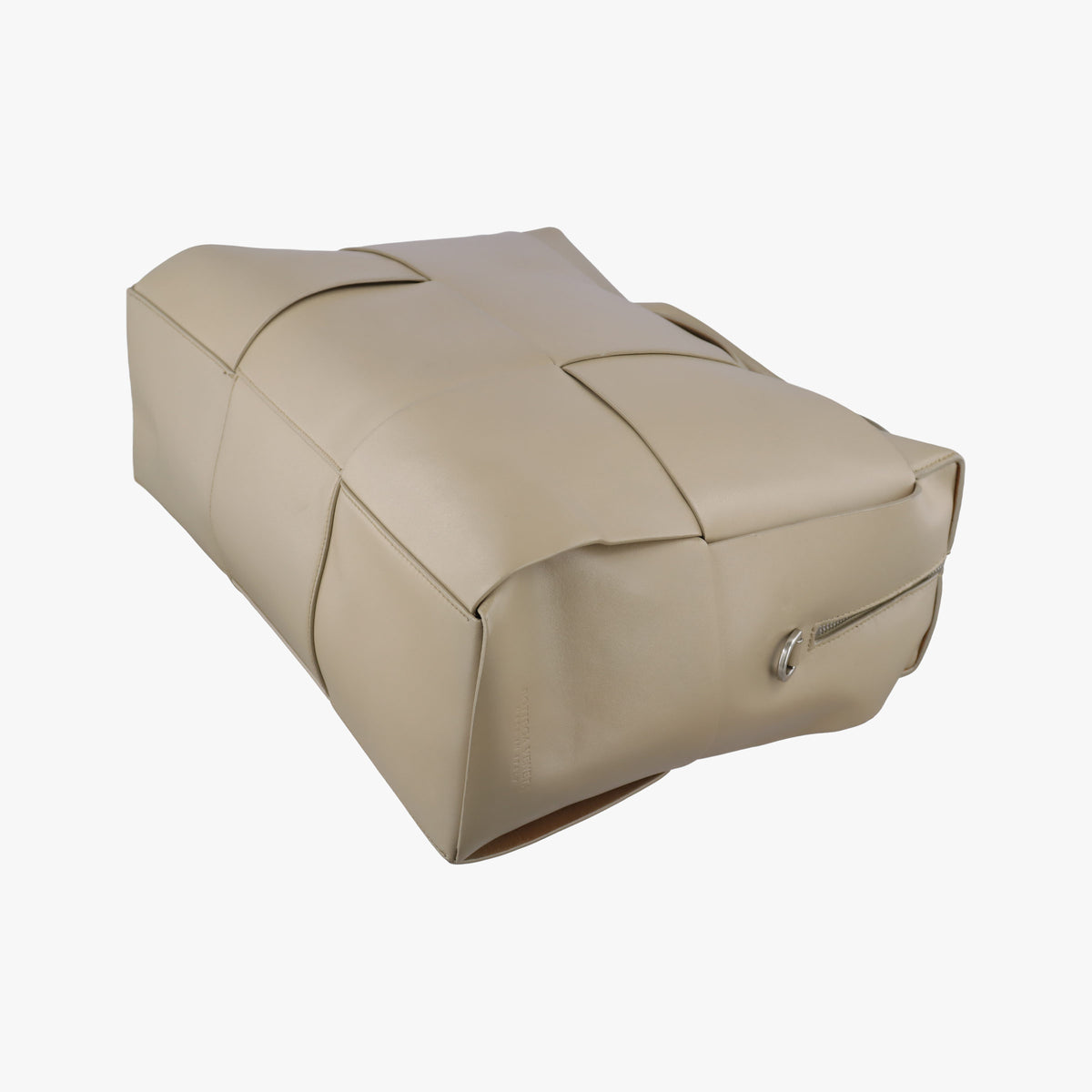 Secondhand Bottega Veneta The Arco Briefcase khaki lambskin  shoulderbag | stylenewstar