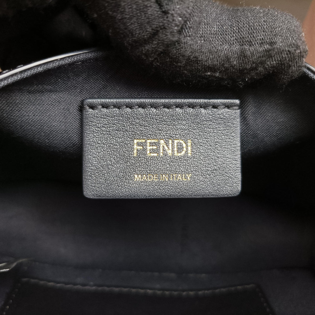Vintage Fendi F is Brown×black Leather 8BM005 bum bag/waist bag | stylenewstar