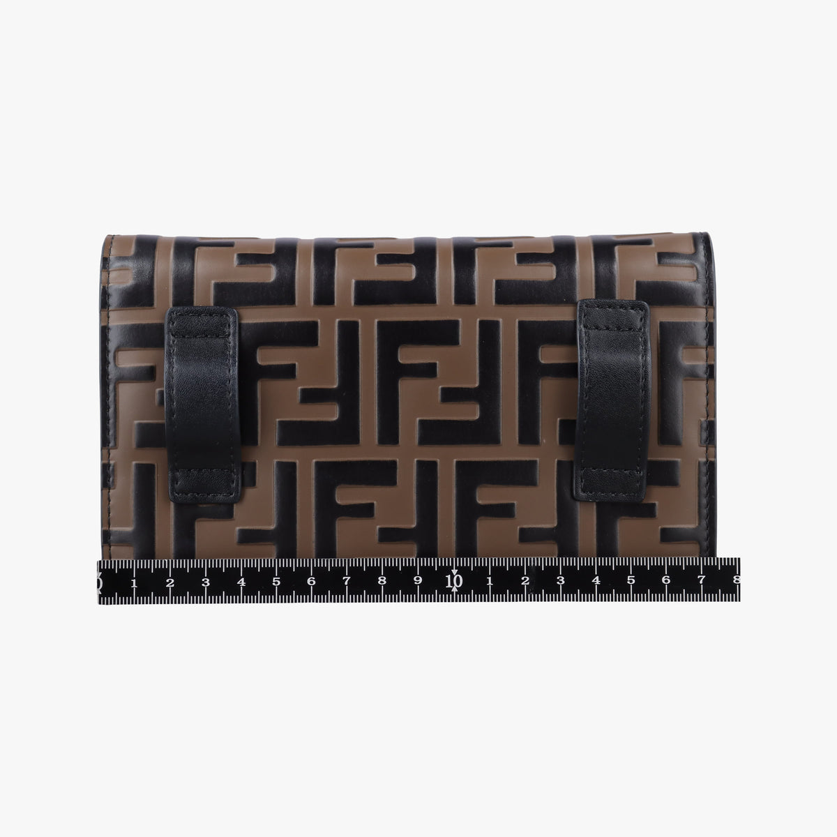 Vintage Fendi F is Brown×black Leather 8BM005 bum bag/waist bag | stylenewstar