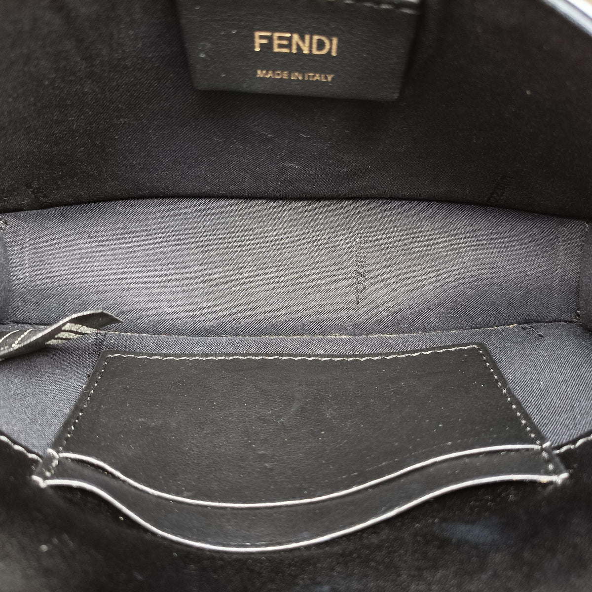 Vintage Fendi F is Brown×black Leather 8BM005 bum bag/waist bag | stylenewstar