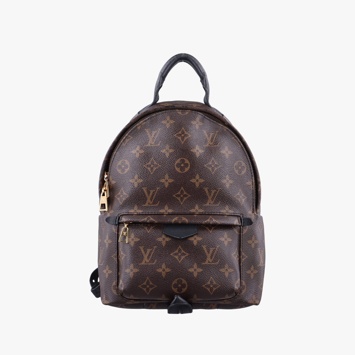 Pre-owned Louis Vuitton Palm Springs Backpack PM Monogram x Noir Monogram Canvas M41560 backpack/rucksack | stylenewstar