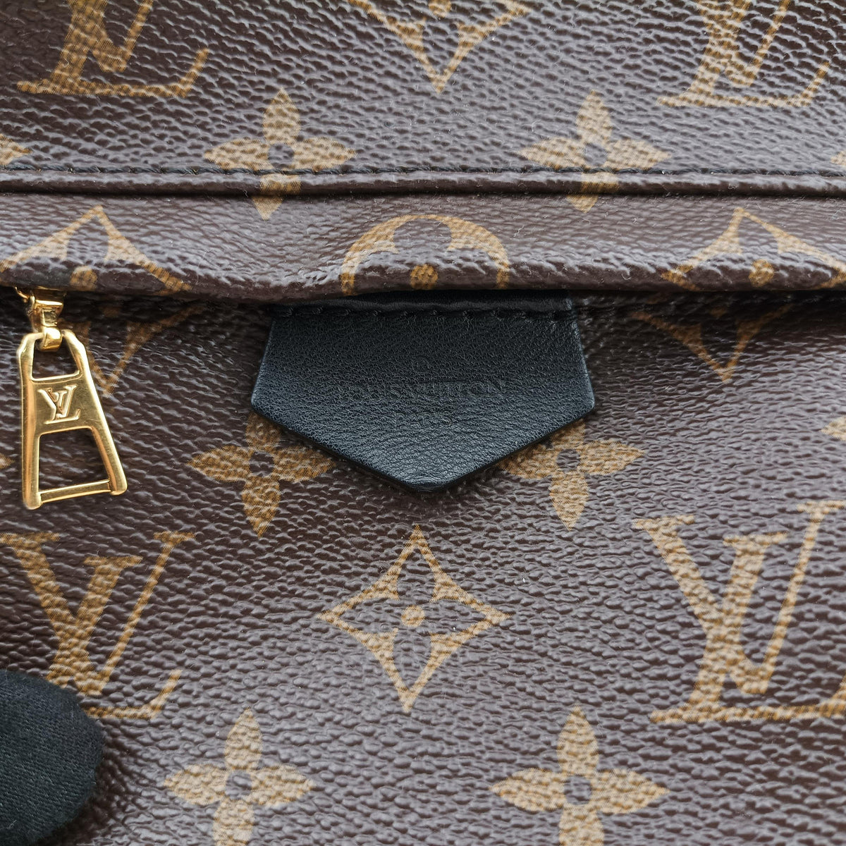 Pre-owned Louis Vuitton Palm Springs Backpack PM Monogram x Noir Monogram Canvas M41560 backpack/rucksack | stylenewstar