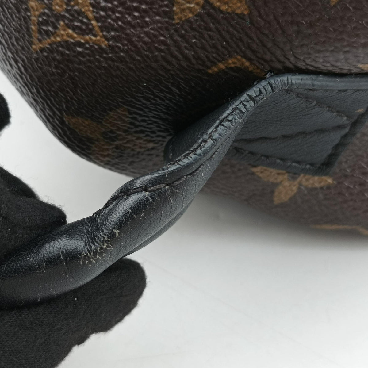 Pre-owned Louis Vuitton Palm Springs Backpack PM Monogram x Noir Monogram Canvas M41560 backpack/rucksack | stylenewstar