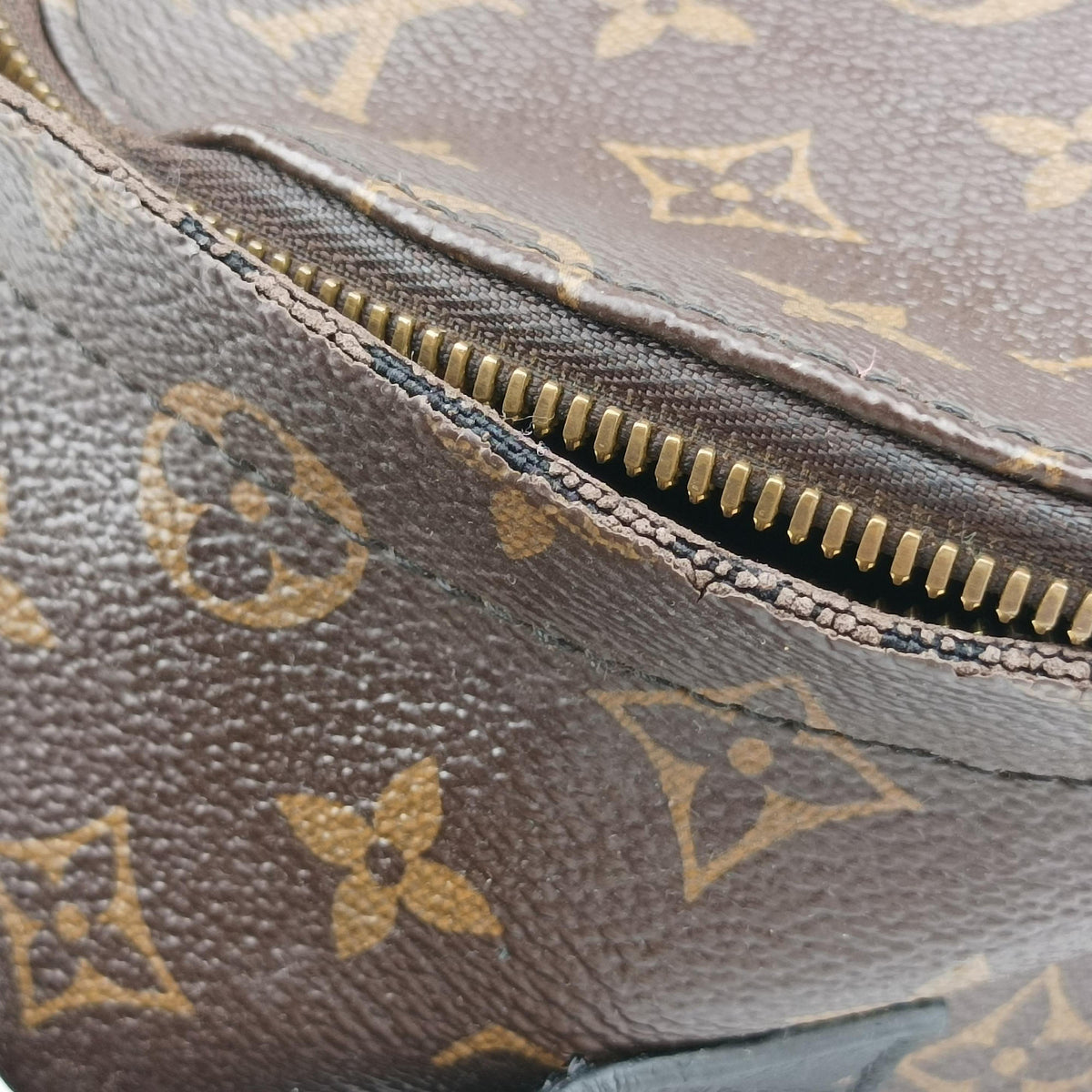 Pre-owned Louis Vuitton Palm Springs Backpack PM Monogram x Noir Monogram Canvas M41560 backpack/rucksack | stylenewstar