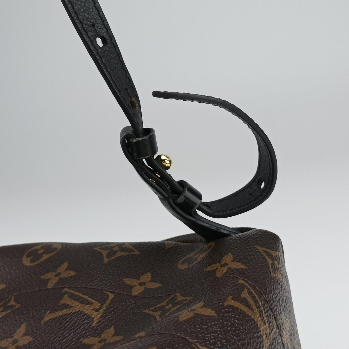 Pre-owned Louis Vuitton Palm Springs Backpack PM Monogram x Noir Monogram Canvas M41560 backpack/rucksack | stylenewstar