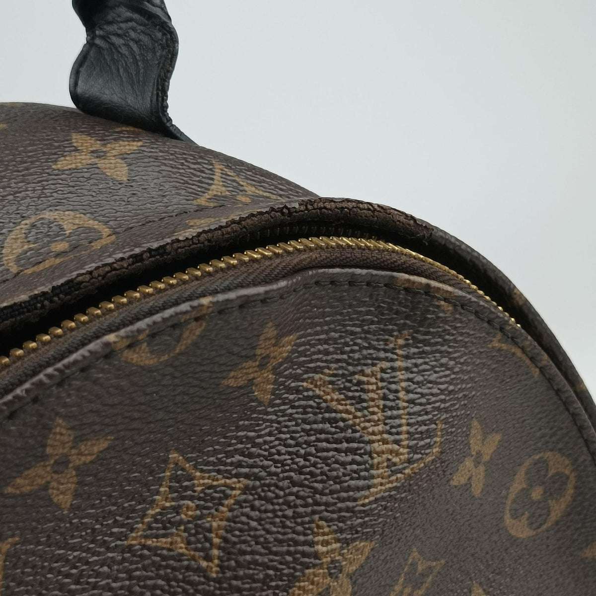Pre-owned Louis Vuitton Palm Springs Backpack PM Monogram x Noir Monogram Canvas M41560 backpack/rucksack | stylenewstar