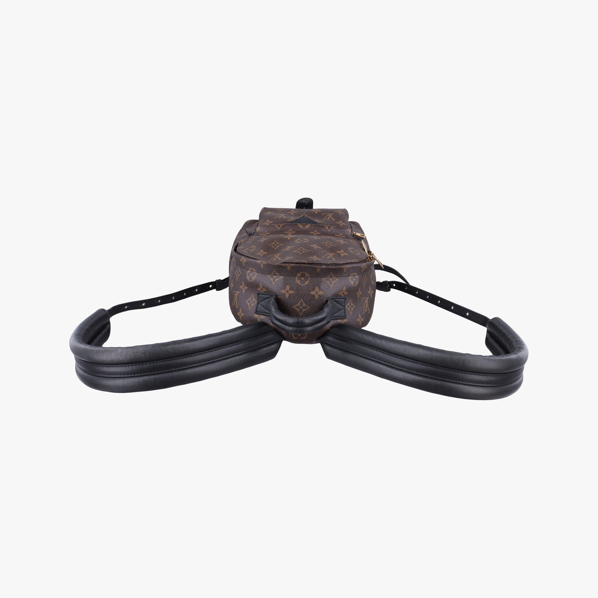 Pre-owned Louis Vuitton Palm Springs Backpack PM Monogram x Noir Monogram Canvas M41560 backpack/rucksack | stylenewstar