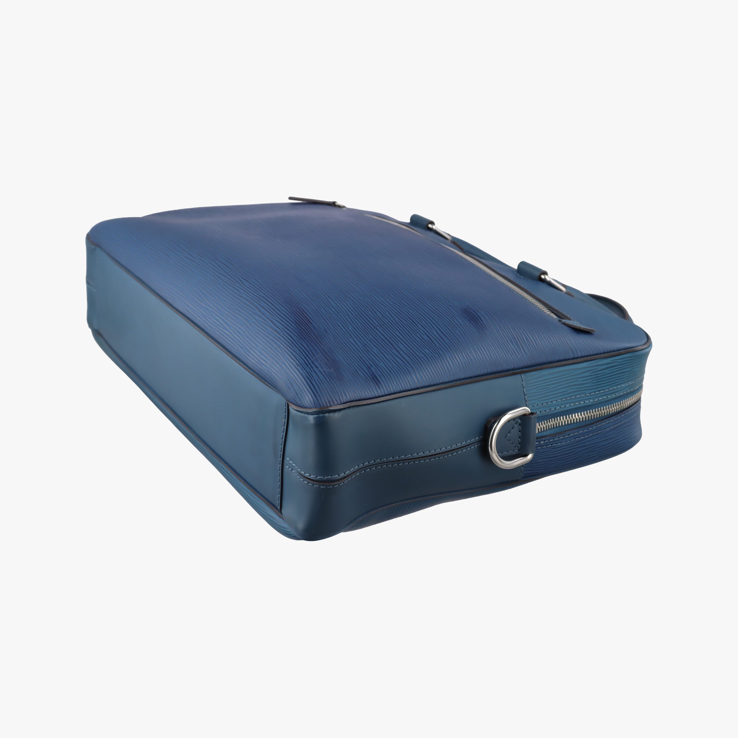 Pre-owned Louis Vuitton Porto Document Business PDB Blue Celeste Epi M54043 shoulderbag | stylenewstar
