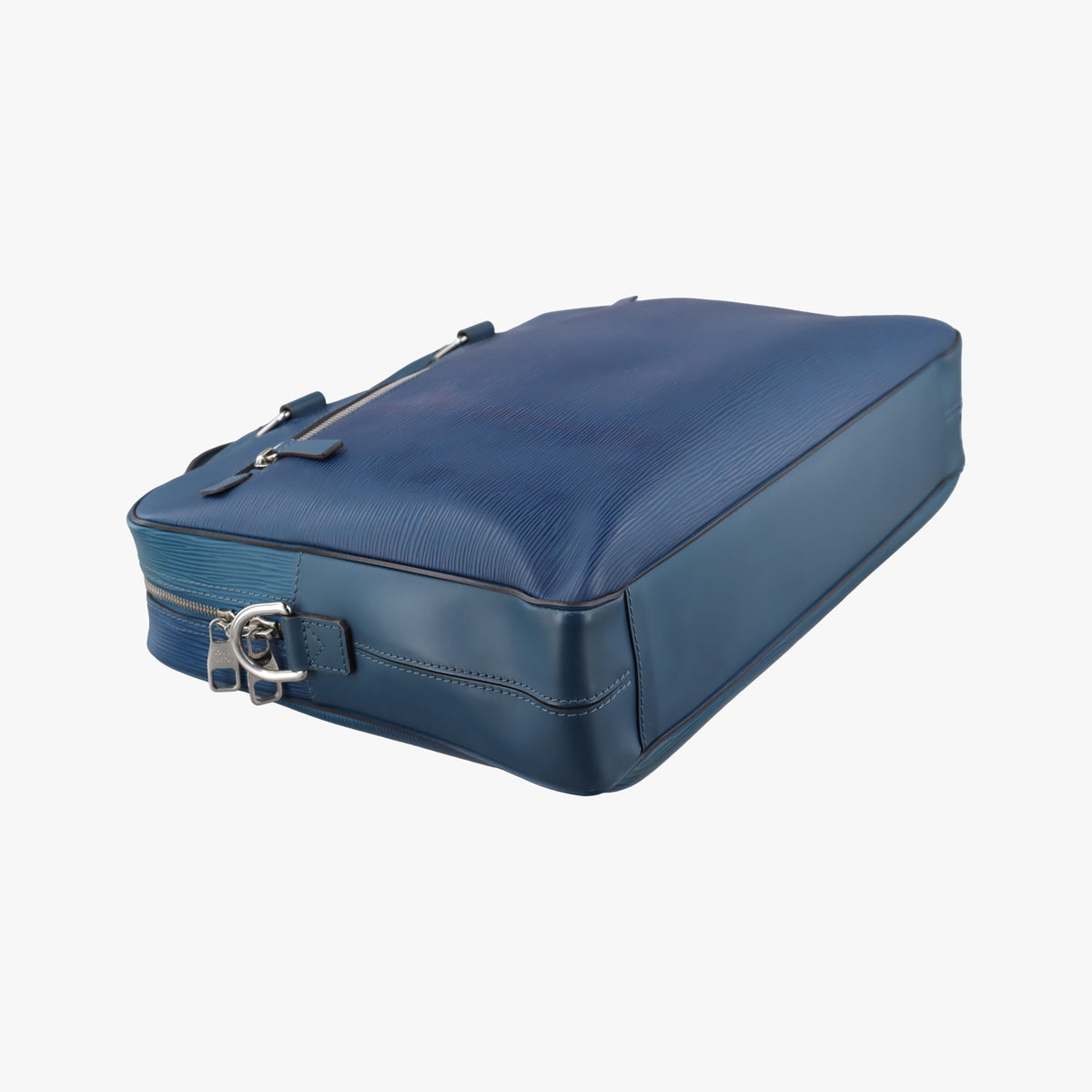 Pre-owned Louis Vuitton Porto Document Business PDB Blue Celeste Epi M54043 shoulderbag | stylenewstar
