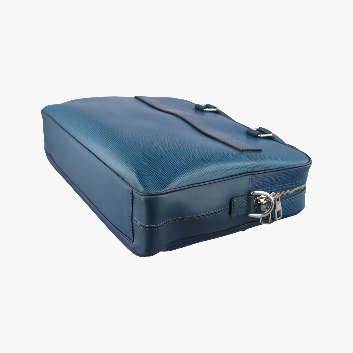 Pre-owned Louis Vuitton Porto Document Business PDB Blue Celeste Epi M54043 shoulderbag | stylenewstar