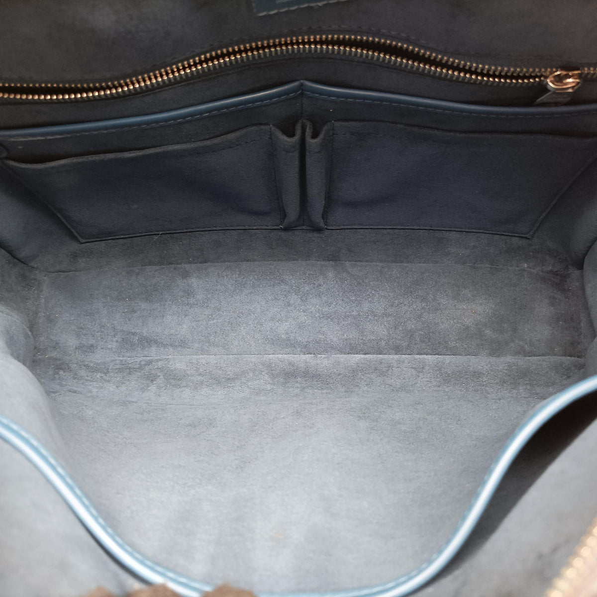 Pre-owned Louis Vuitton Porto Document Business PDB Blue Celeste Epi M54043 shoulderbag | stylenewstar