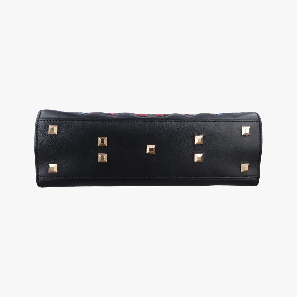 Secondhand Valentino My Rockstud Black Smooth Calfskin Leather  handbag | stylenewstar